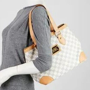 💎✨Authnetic✨💎Louis Vuitton Damier Azur Hampstead PM Hand Bag